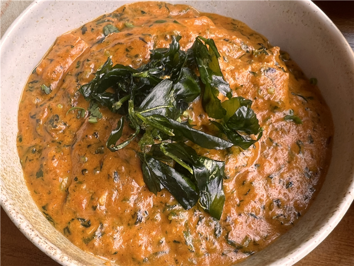 methi chicken using Tauzin chicken